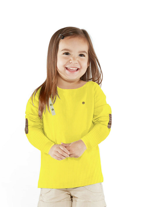 Kids long sleeve cotton tee with cute and unique designs, made from soft premium fabric.