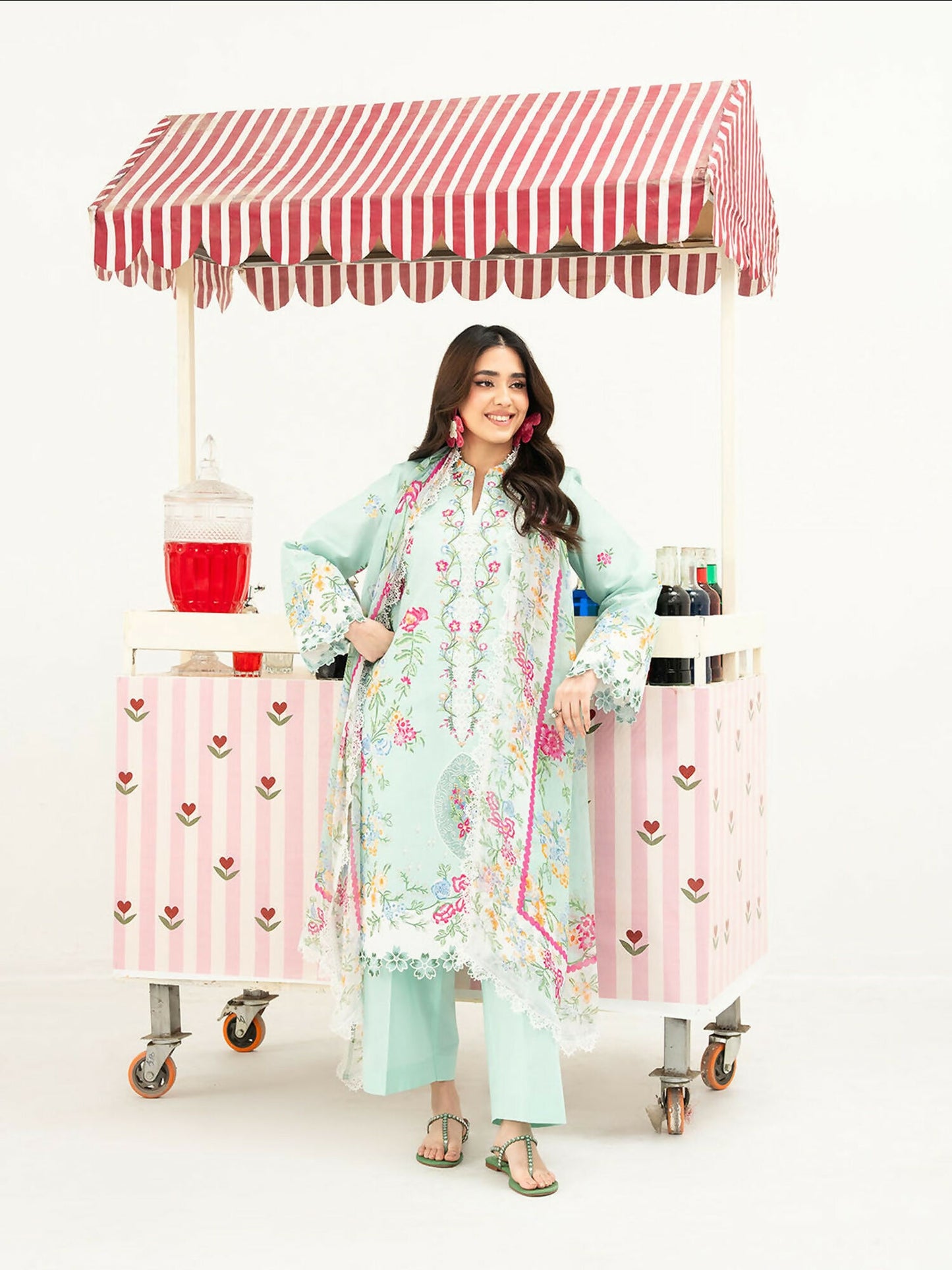 Mahnur Anaya Lawn Vol-1 Embroidered Stitched 3-Piece Suit-ANA-011