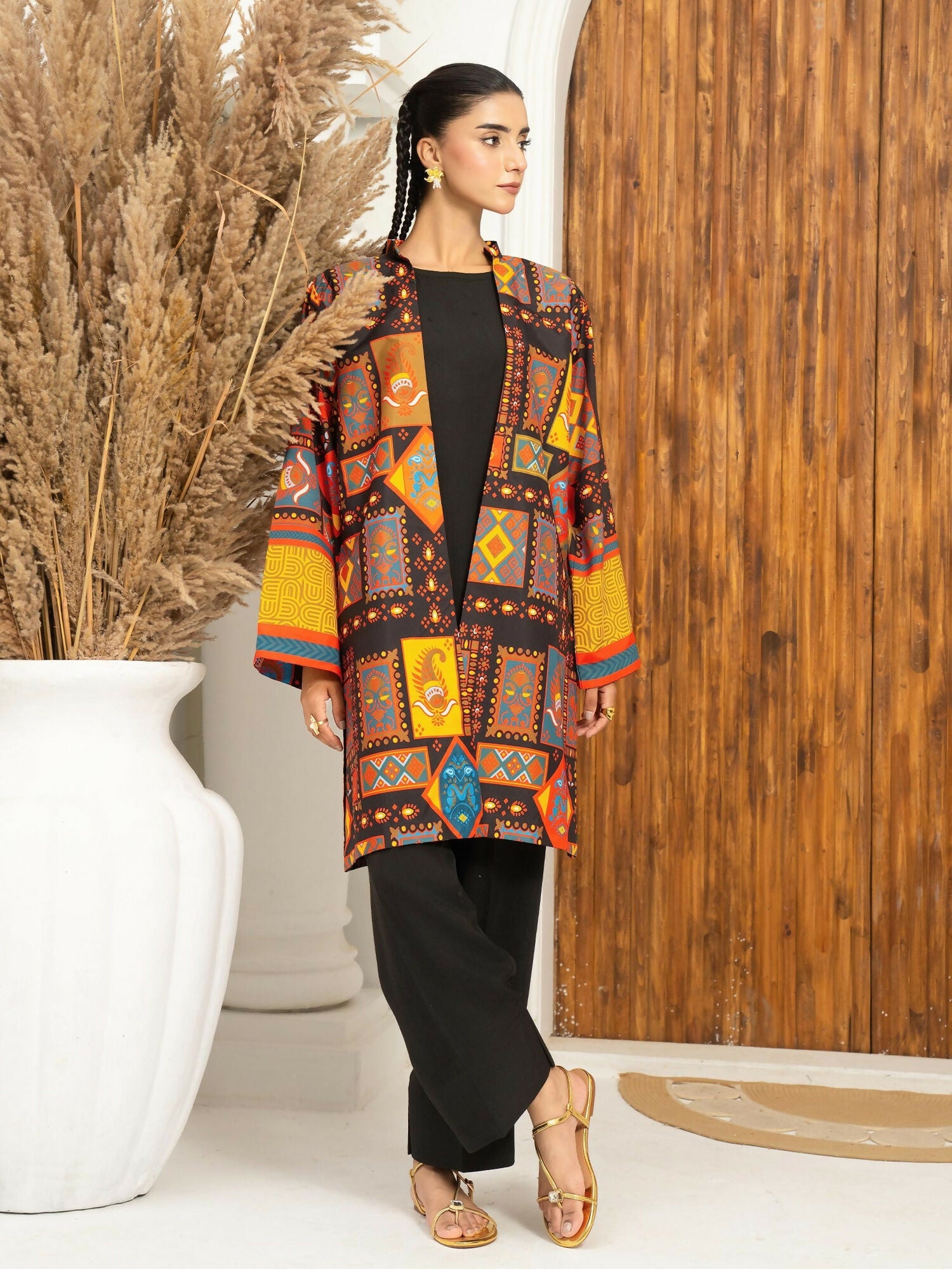 Panache Apparel Florise Lawn Printed Co-Ord Set-Tribal