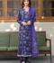 Panache Apparel Mah-e-Noor Raw Silk Printed Stitched Suit-Amaris