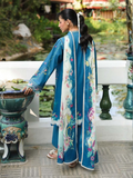 Qalamkar Qprints Lawn'26 Embroidered Unstitched 3-Piece Suit-AX-05-(B)-Caire