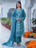 Mahnur Gul Luxury Lawn'26 Embroidered Unstitched 3-Piece Suit-G-009
