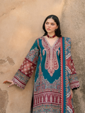Binilyas Naqsh Naaz Lawn Embroidered Unstitched 3-Piece Suit-2083 - B