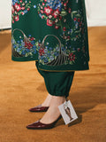 Jugnu by Hussain Rehar The Reserved View SS/Edit I Cotton Embroidered Unstitched 3-Piece Suit-Bezan