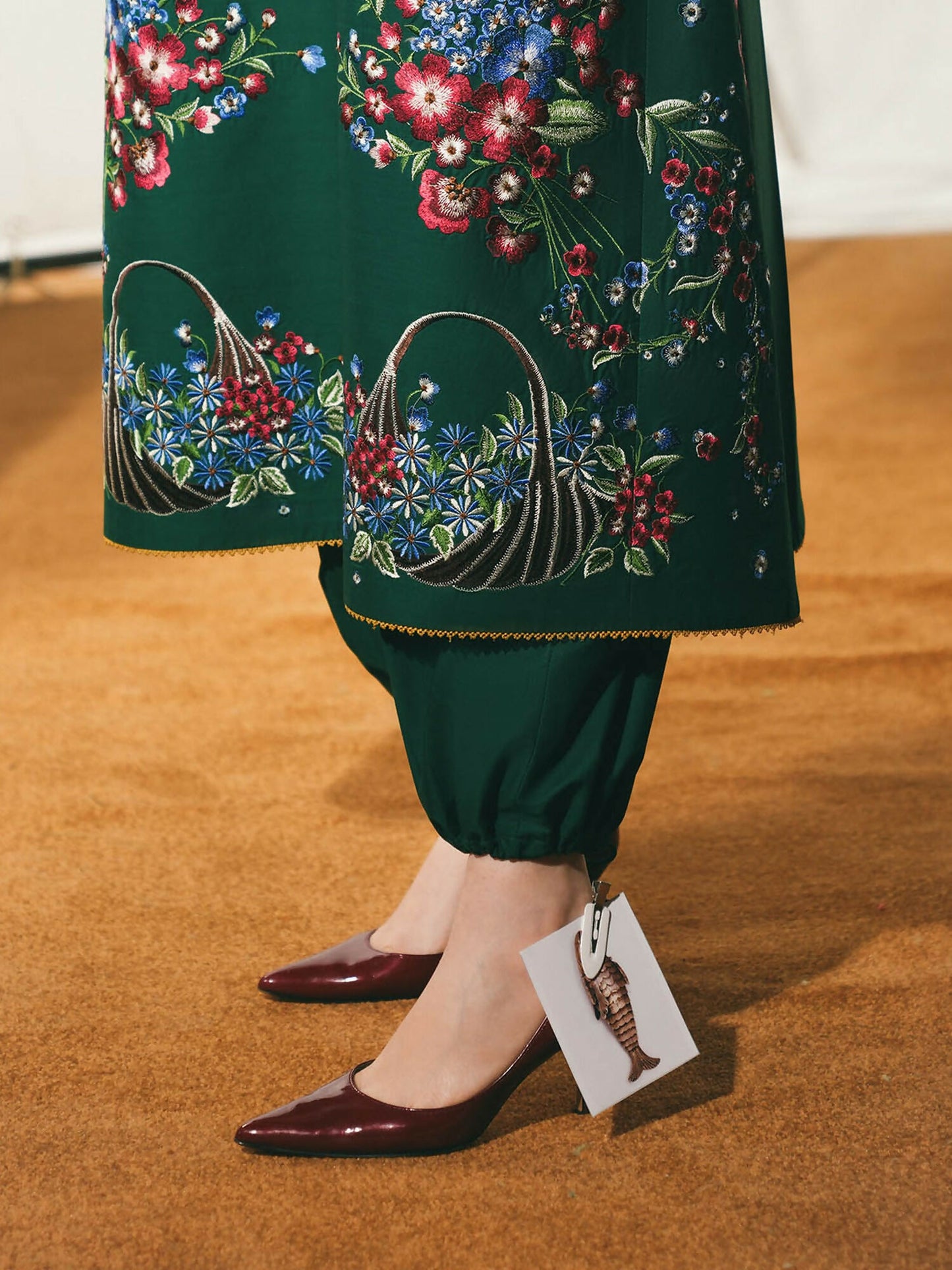 Jugnu by Hussain Rehar The Reserved View SS/Edit I Cotton Embroidered Unstitched 3-Piece Suit-Bezan