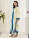 MH Cloth House Poly Lawn Printed Stitched 2-Piece Suit-Zimal