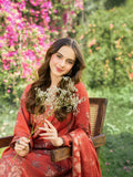Panache Apparel Serenity Lawn Embroidered Stitched Suit-Spiced