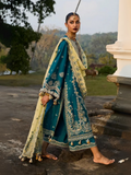 Hussain Rehar Lawn'25 Embroidered Unstitched 3-Piece Suit-Eupic