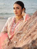 Mahnur Sirene Luxury Lawn Embroidered Unstitched 3-Piece Suit-Magnolia
