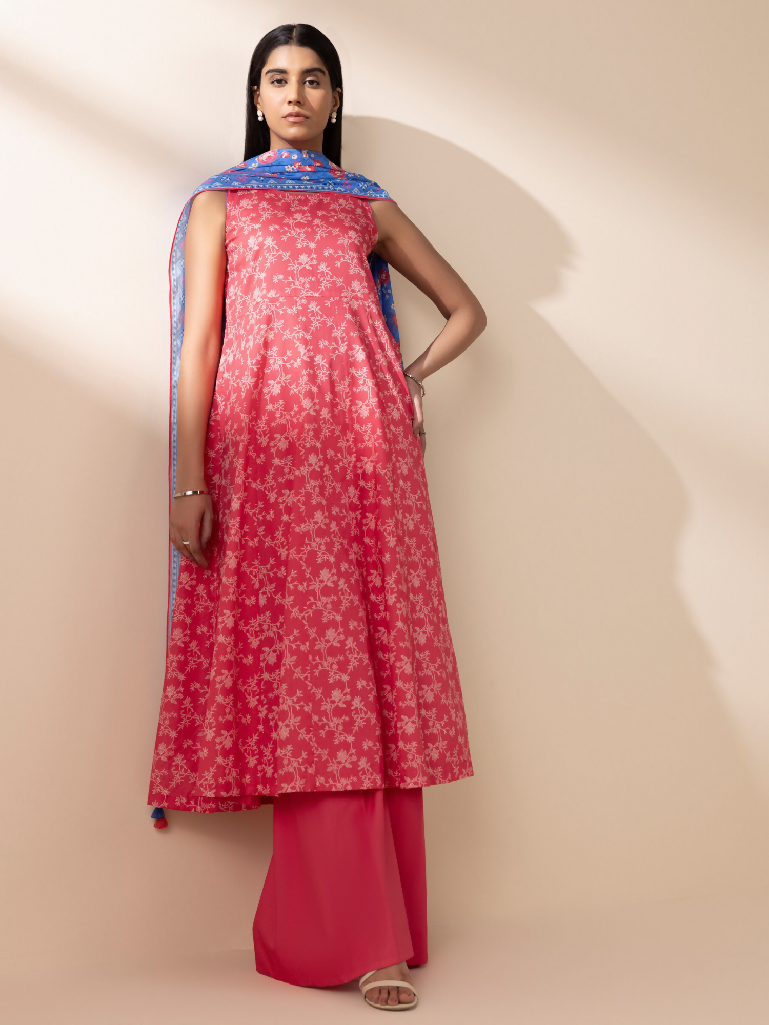 Sapphire Lawn Printed Unstitched 3-Piece Suit