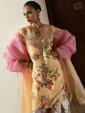 Hussain Rehar Basic Not Basic V Raw Silk Embellished Stitched 3-Piece Suit-Asher