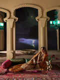 Mahnur Pakeezah Luxury Formals Organza Embroidered Unstitched 3-Piece-Suit-Gulebahar - PK - 03