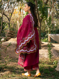 Binilyas Hazel Printed Embroidered Lawn Unstitched 3-Piece Suit-2078 - A
