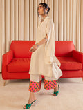 Hussain Rehar Pay Day Vol II Raw Silk Stitched 2-Piece Suit-Vale