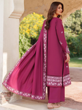 Panache Apparel Linen Embroidered Stitched Suit-Alara