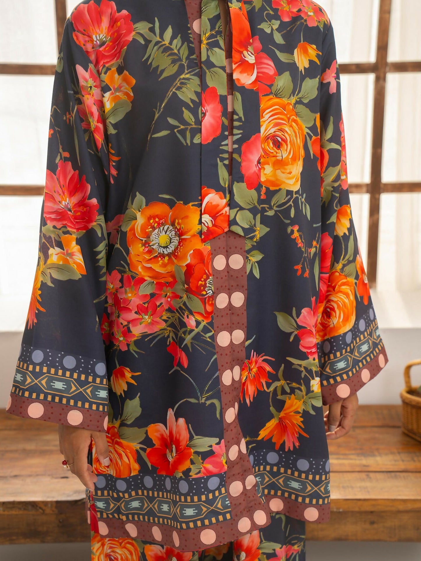 Panache Apparel Florise Lawn Printed Stitched Suit-Floral Mystery
