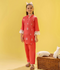 Velvour Girls Cotton Embroidered Stitched 2-Piece Suit-VG146-A