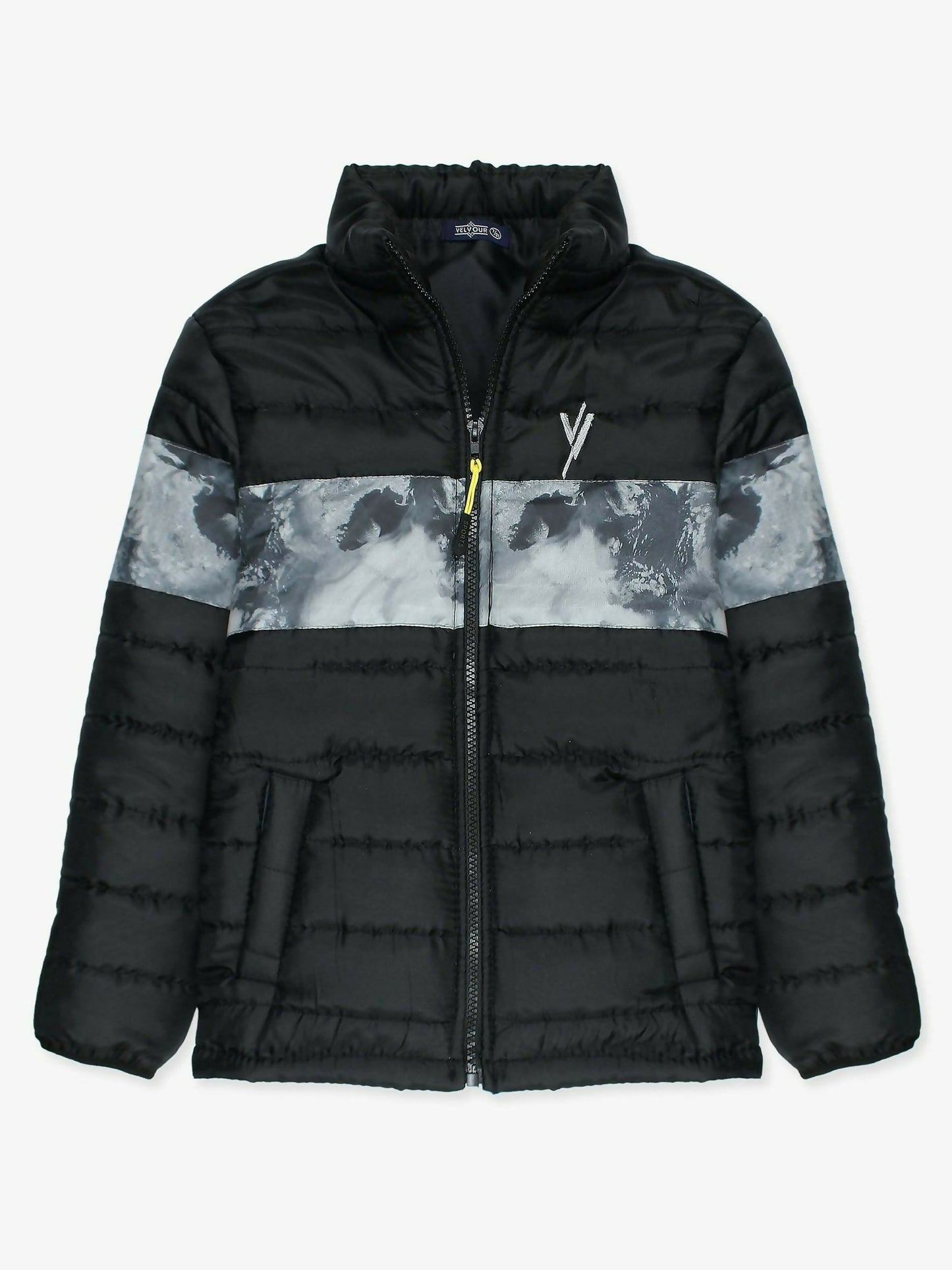 Velvour Full Sleeves Puffer Jacket-VJ03