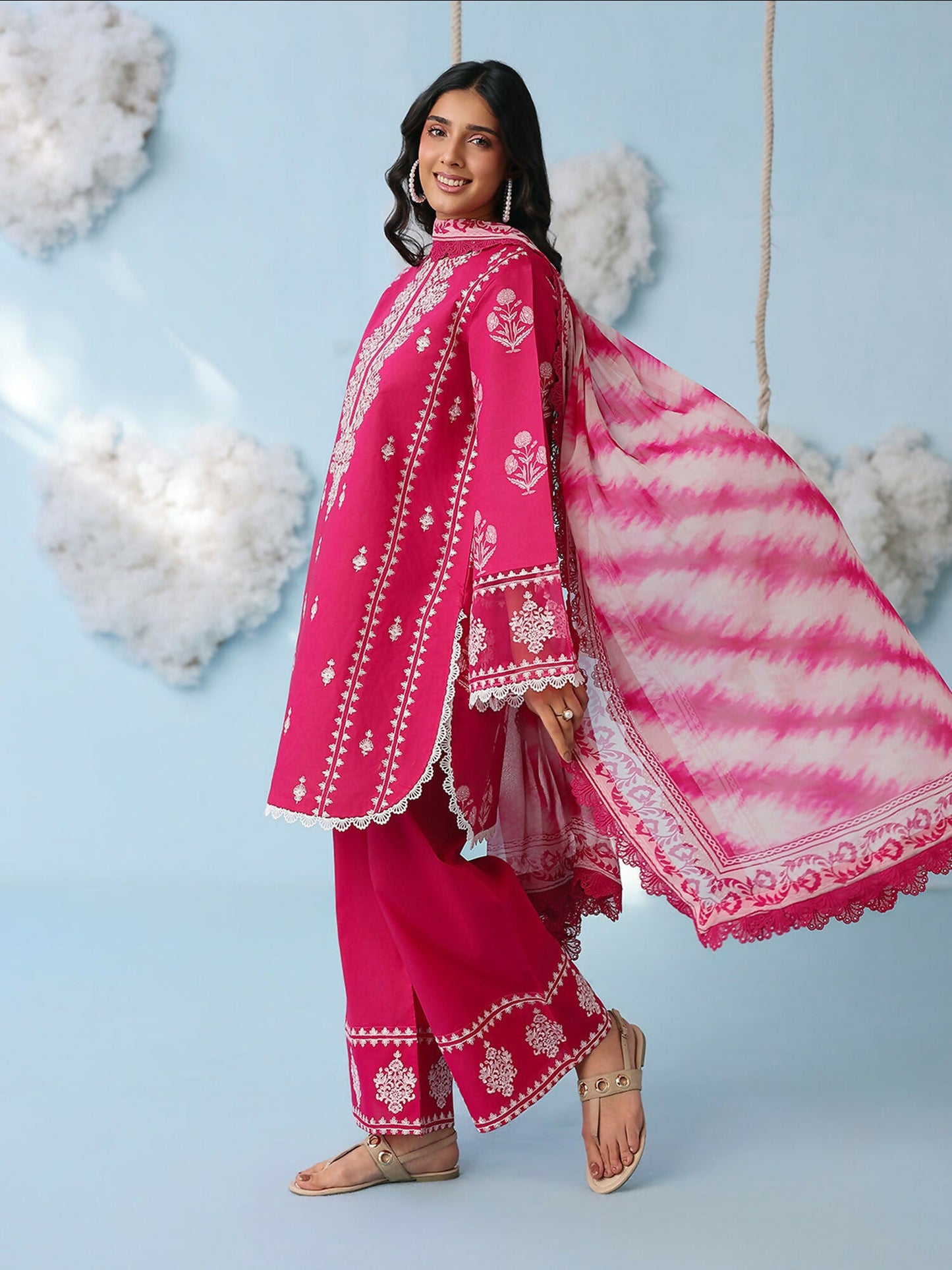 Mahnur Anaya Vol.2 Lawn Embroidered Stitched 3-Piece Suit-AN-2-12