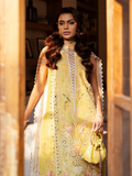 Binilyas Mehroze Luxury Lawn Embroidered Unstitched 3-Piece Suit-97 - B