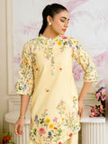 Allure By IH Salina Lawn Silk Printed Co-Ord Set-Blossom
