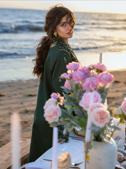 Mahnur Sirene Luxury Lawn'26 Embroidered Stitched 3-Piece Suit-S-03