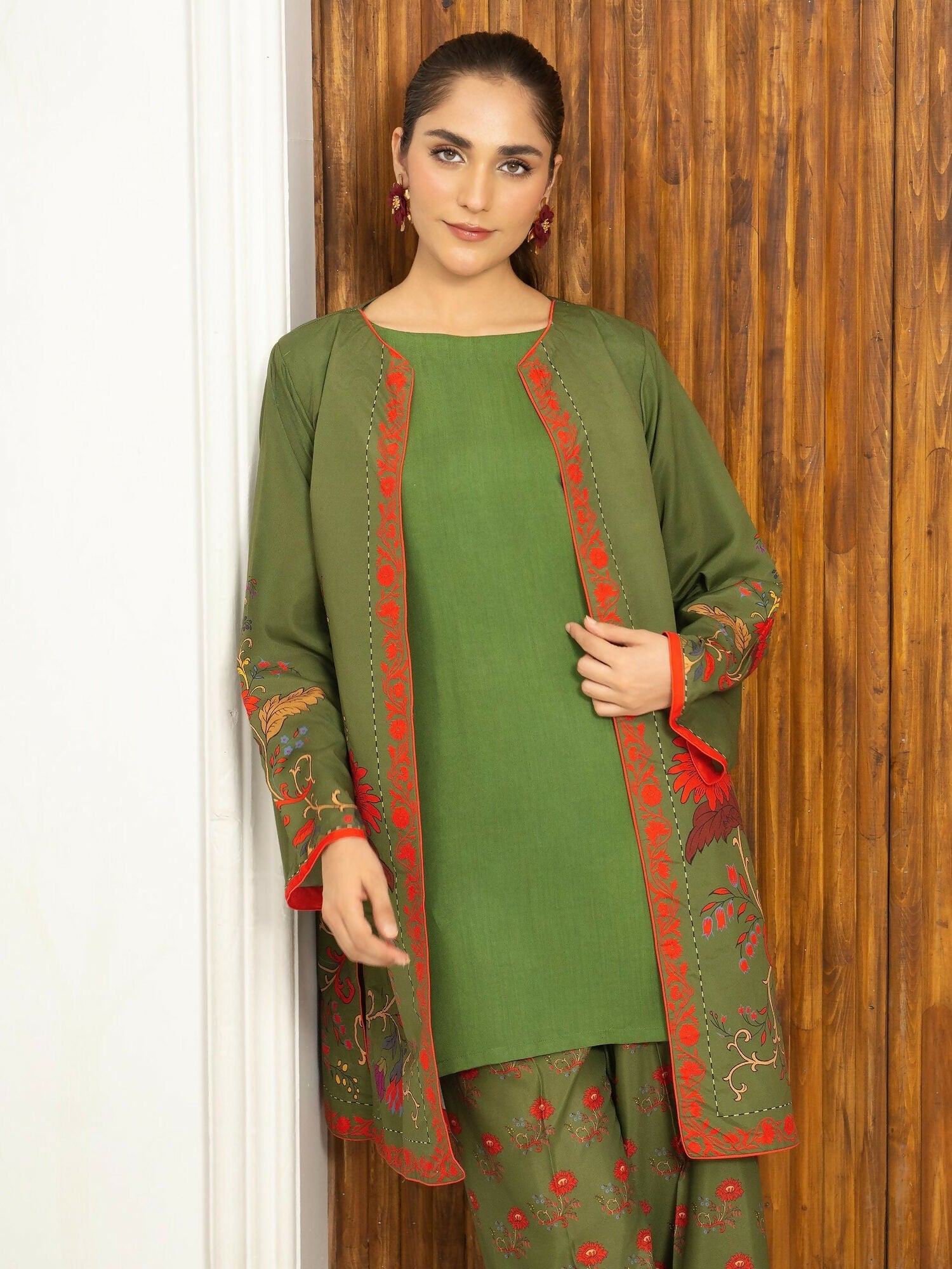 Panache Apparel Florise Lawn Printed Co-Ord Set-Cedrina