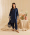 Mahnur Lawn Embroidered Stitched 2-Piece Suit-Bluebell