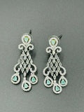 H&A Jewellery One Carat Silver Rhodium Plated Earrings