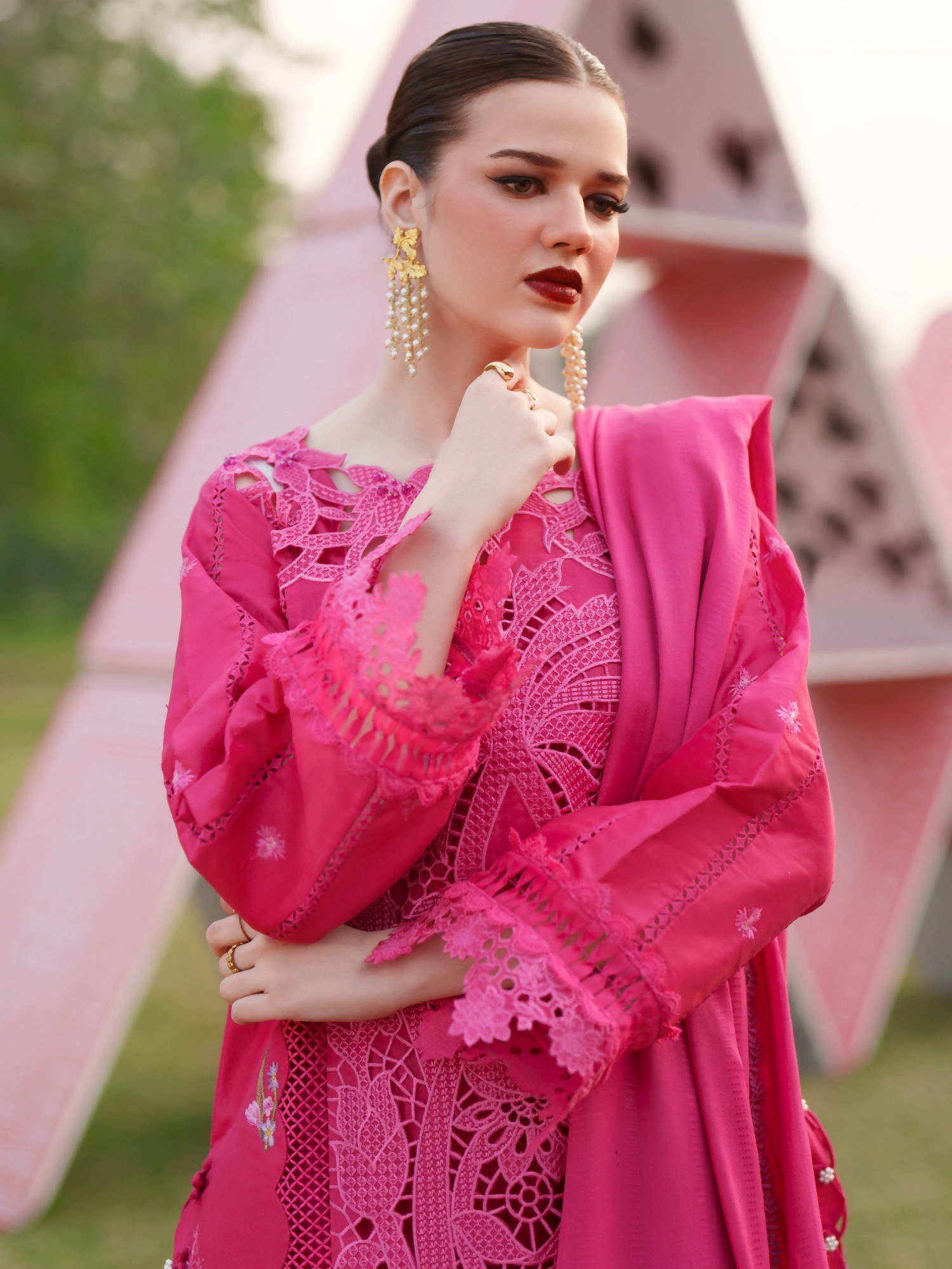 Parishay Summer Queen Lawn Embroidered Unstitched 3-Piece Suit-SQ-06