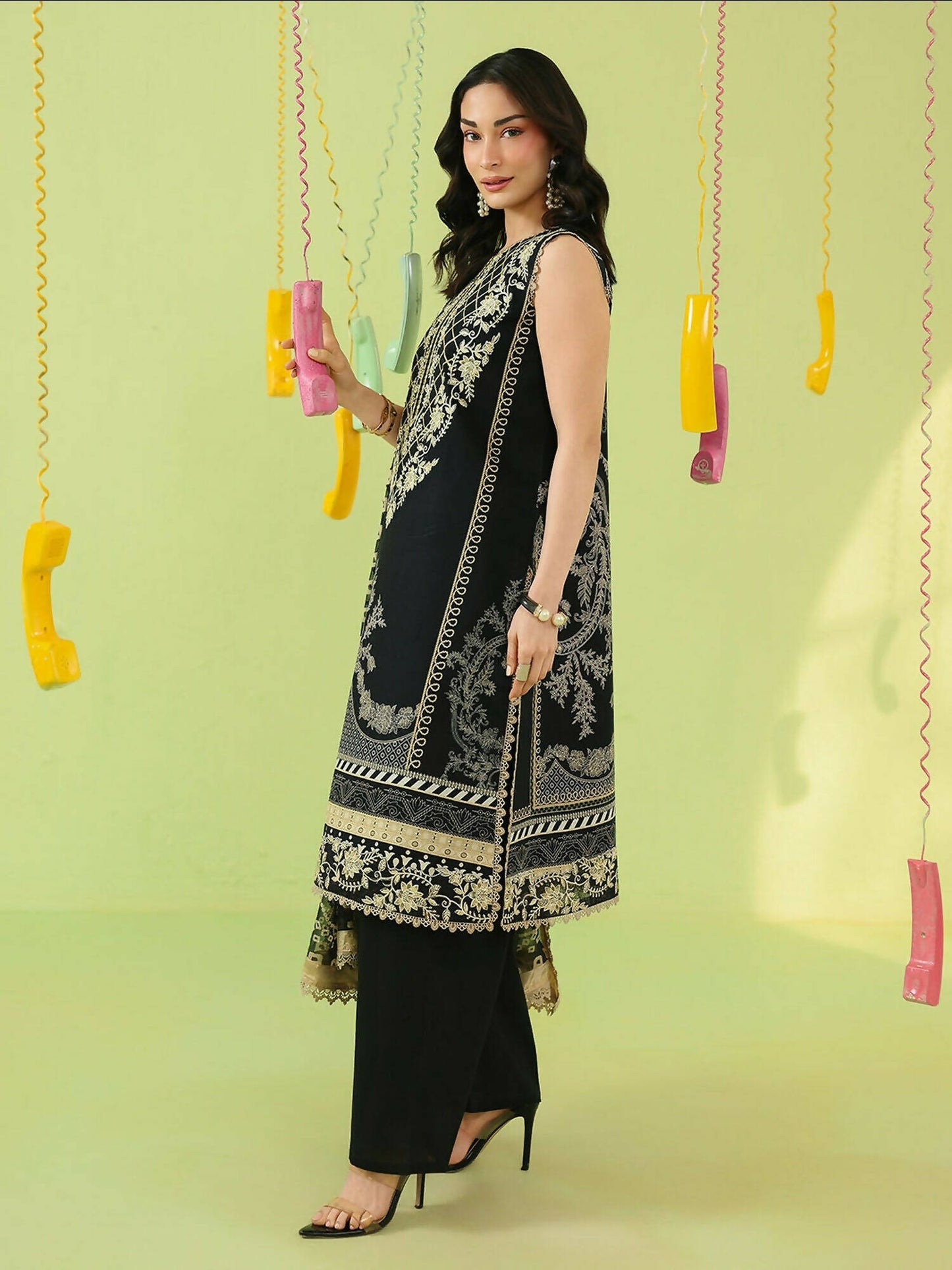 Mahnur Anaya Summer Vol 2 Lawn Embroidered Unstitched 3-Piece Suit-AN-2-14