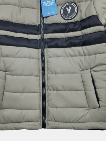 Velvour Full Sleeves Puffer Jacket-VJ82-A