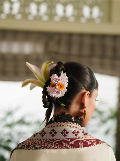 Binilyas Heritage Dore Summer'26 Lawn Embroidered Unstitched 3-Piece Suit-171-A