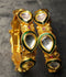 H&A Jewellery Indian Kundan Openable Bangles