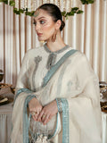 Hussain Rehar Moon In The Golden Cup Raw Silk Embellished Stitched 3-Piece Suit-Narce