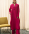 Mannat Clothing Suave Edit Raw Silk Co-Ord Set-Peppy