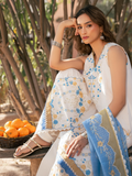 Binilyas Hazel Embroidered Lawn Unstitched 3-Piece Suit-2078 - B