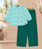 Velvour Girls Cotton Printed Co-Ord Set-VG163-A