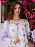 Mahnur Gulzar Viscose Embroidered Unstitched 3-Piece Suit - G - 02