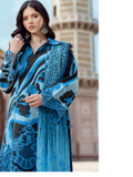 Binilyas Naqsh Naaz Lawn Embroidered Unstitched 3-Piece Suit-2086 - D