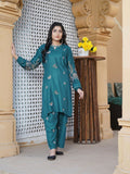 Stylish Collection Aaraish Linen Embroidered Co-Ord Set–Amiya