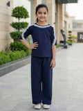 Velvour Girls Cotton Co-Ord Set-VG195-B