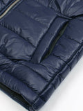Velvour Polyester Sleeveless Hooded Puffer Jacket-VJ72-B