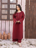 Panache Apparel Winter Core Khaddar Embroidered Stitched Suit-Kindle