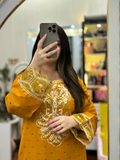 Tehzeeb Libas Cotton Embroidered Stitched 2-Piece Suit-Muqaddas
