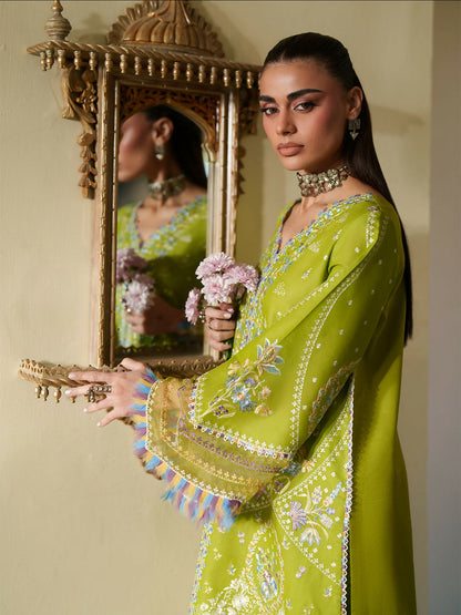 Binilyas Heritage Dore Summer'26 Lawn Embroidered Stitched 3-Piece Suit-172-B