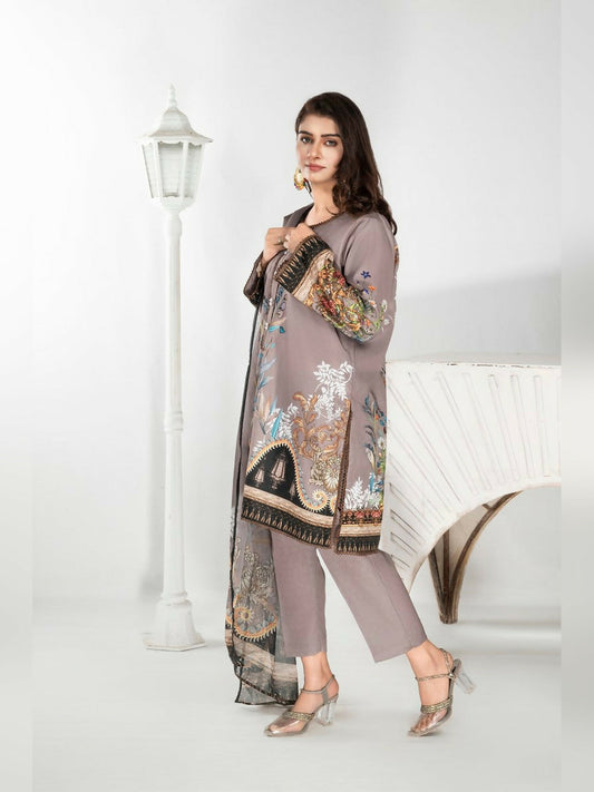 Imran Aftab Aura Summer Lawn Printed Stitched 3-Piece Suit-IALC 06