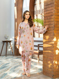 Panache Apparel Fiona SS'25 Dobby Lawn Printed Stitched Suit-Bliss