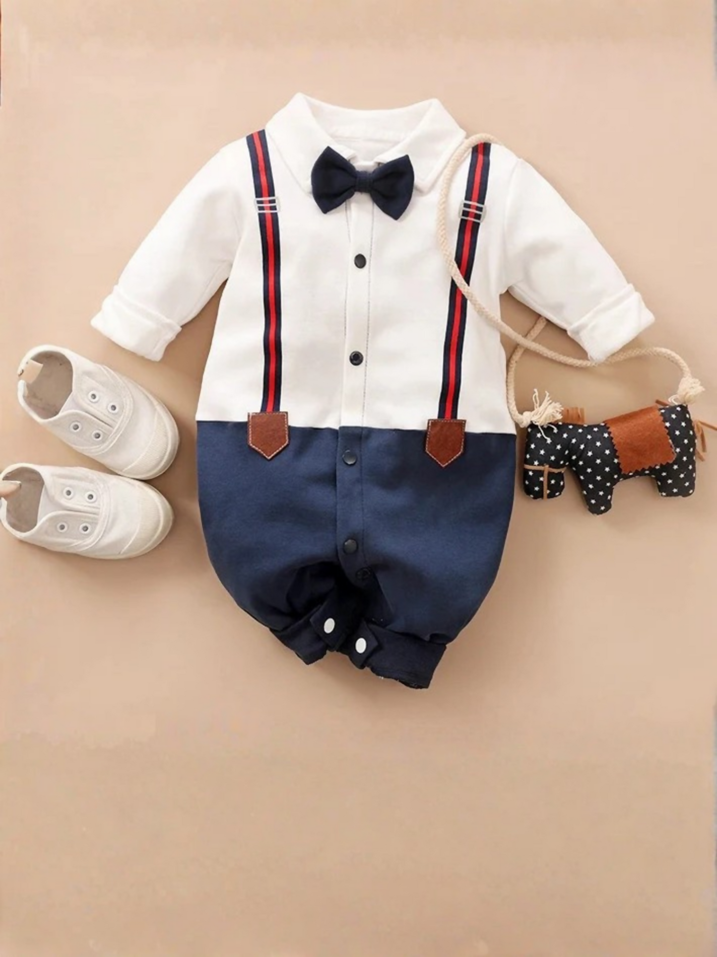 Mum n Bub Cotton Baby Boy Romper