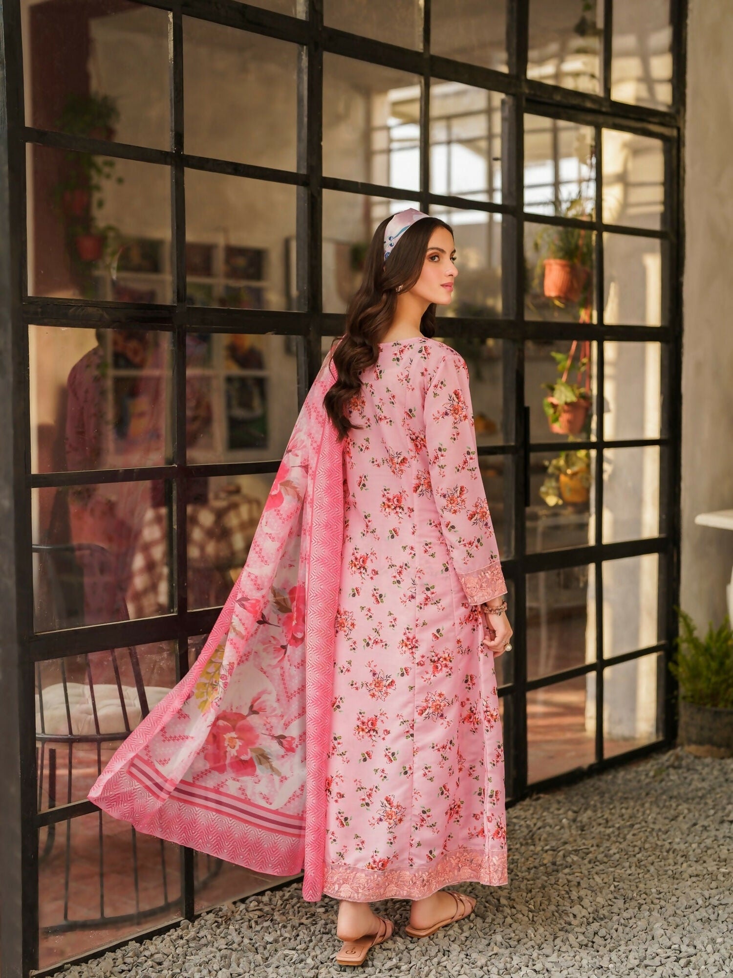 Panache Apparel Daily Essentials RTW Swiss Lawn Printed Stitched Suit-Embelia